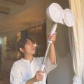 発売から10年、おかげさまで150万台を出荷床拭き掃除