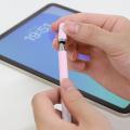 スマホ・タブレット対応2WAYタッチペン、キャップ式／