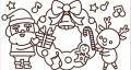 クリスマスを先取り!皆さまにご参加いただくぬり絵に クリスマスを先取り!皆さまにご参加いただくぬり絵に