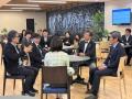 【岡山大学】那須保友学長と中国経済産業局の林揚哲局 【岡山大学】那須保友学長と中国経済産業局の林揚哲局