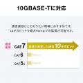 つなぐだけで簡単延長！CAT7とPoE++にも対応したLAN中
