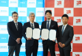 明電舎と業務提携に関する契約を締結