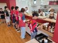 クラブハウスカフェでランチを堪能！「選手食体験会 