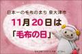【11月20日「毛布の日」に合わせて発売】140年の時を