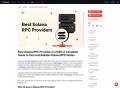 ERPC が Backpack『Best Solana RPC Providers 2025』 ERPC が Backpack『Best Solana RPC Providers 2025』
