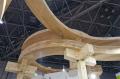 エヌ・シー・エヌ、非住宅木造建築フェア展示躯体を「
