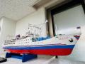 名船『すとれちあ丸』の1/100スケール模型を期間限定 名船『すとれちあ丸』の1/100スケール模型を期間限定