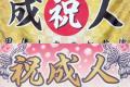 成人式を彩る。今年も受付開始！お名前入り「成人式の