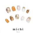 ミチネイルから深みと艶をまとった、季節感たっぷりの