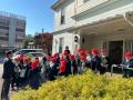 【岡山大学】岡山市立津島小学校3年生が学区探検で岡