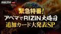 今年の大晦日もアベマでRIZIN！『Yogibo presents RIZ