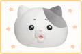 【やさしい猫のポンちゃんクッション＆キィちゃんミニ
