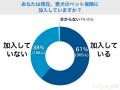 【飼い主500人に調査】犬の保険加入率は驚きの●割超え 【飼い主500人に調査】犬の保険加入率は驚きの●割超え