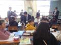 1クラスに40名の教職員が集まった公開授業 公立小学 1クラスに40名の教職員が集まった公開授業 公立小学