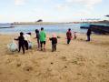 呼子小学校でESDを実践 ビーチクリーンと海洋教育を通