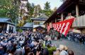 手に汗握る伝統儀式に観客は大興奮！大川上美良布神社
