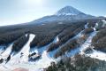 富士山のスキー場「ふじてんスノーリゾート」では「富