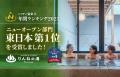 茨城県『おふろcafe りんねの湯』が東日本第1位(ニフ