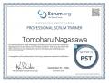 Scrum.orgのProfessional Scrum Trainerに日本人とし