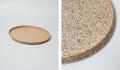 〈BUNACO × クラフトシップス〉「oval TRAY」に石目模
