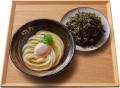 お茶漬けは、米から“うどん”へ。有明産焼き海苔が主役