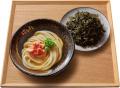お茶漬けは、米から“うどん”へ。有明産焼き海苔が主役