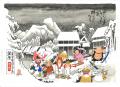 いよてつ高島屋 岡本肇作品展『七福神道中旅 ~歌川広 いよてつ高島屋 岡本肇作品展『七福神道中旅 ~歌川広