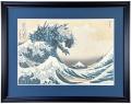 北斎×ゴジラ-1.0の浮世絵誕生！日本美術と怪獣表現の