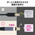 近づけるだけで“カチッ”と接続！磁石で抜き差しのスト
