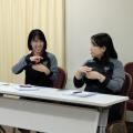手話研修の一期生が誕生 接客現場での活用を推進 手話研修の一期生が誕生 接客現場での活用を推進