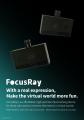 VRSNS向けフェイストラッキングデバイス「FocusRay」