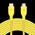 “デスクに映える”HDMI 2.1ケーブルに新色「イエロー」