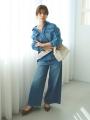 「COHINA」×「Healthy DENIM」シルエットとプロポーシ