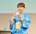 タレント・若槻千夏さんが浴衣姿で登場！サーモスのサ