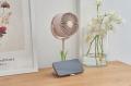 ブーケを飾るような華やかさをお部屋に。デスクファン
