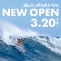 QUIKSILVER STORE が、横浜ワールドポーターズにオー