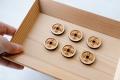 杢美(MOKUHARU)紀州材ヒノキを使用した「六文銭」を販 杢美(MOKUHARU)紀州材ヒノキを使用した「六文銭」を販