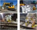 鉄道保線用アタッチメント「G4-III」レンタル開始 鉄道保線用アタッチメント「G4-III」レンタル開始