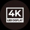 COBタイプ大画面4K LEDビジョン「SHISAI 4K LEDディス
