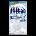 汗を素早く吸収、さらさら感が持続する夏用快適マスク