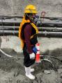 山岳トンネル坑内の熱中症対策「冷却プロテクタutf-8