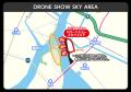 一夜限りのドローンショー