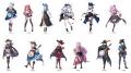 「ホロライブプロダクション」所属VTuber12名の描き起