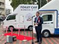 レンタルのニッケン足利市に「トイレカー」納車