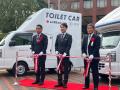 レンタルのニッケン足利市に「トイレカー」納車