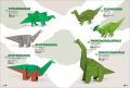 1枚の紙からよみがえる恐竜たち! 『切らずに1枚で折 1枚の紙からよみがえる恐竜たち! 『切らずに1枚で折