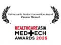 Zimmer Biomet、アジア太平洋地域の医療技術アワード