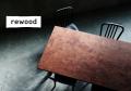 《廃棄される一枚板の座敷机を再生して作る「rewoodダ