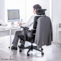 長時間座っても疲れにくい、日本人の体形に合う多機能