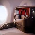 デルタ航空、エアバスA350-1000型機の機内インテリア